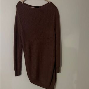 Mossimo Supply Co. Brown Sweater Dress